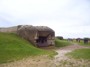 This German bunker housed a cannon used to fire on our invading troops during the Normandy landings