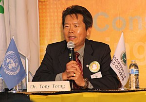 Dr. Tony Torng, member on the Walnut Valley Unified School District Board, encourages children to do more volunteer work and get involved in the community.