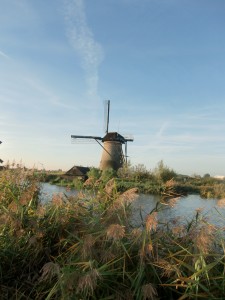 This wonderful scene of Dutch windmills at Kinderdijk nearly took our breath away.