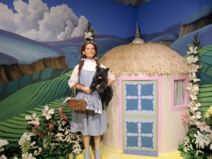  The museum features several manikins, this one of Dorothy.