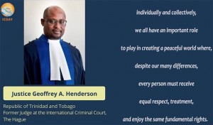 Justice Geoffrey A. Henderson, a former judge at the International Criminal Court in the Hague, stated, “As we celebrate the International Day of Conscience, my hope is that we all develop empathy in our conscience.”