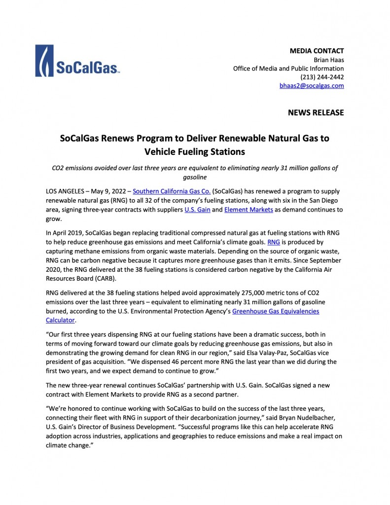 SoCalGas Renews Program1